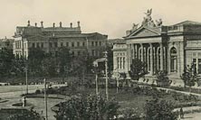 Panorama judecătoriei de district în jum.I sec.XX